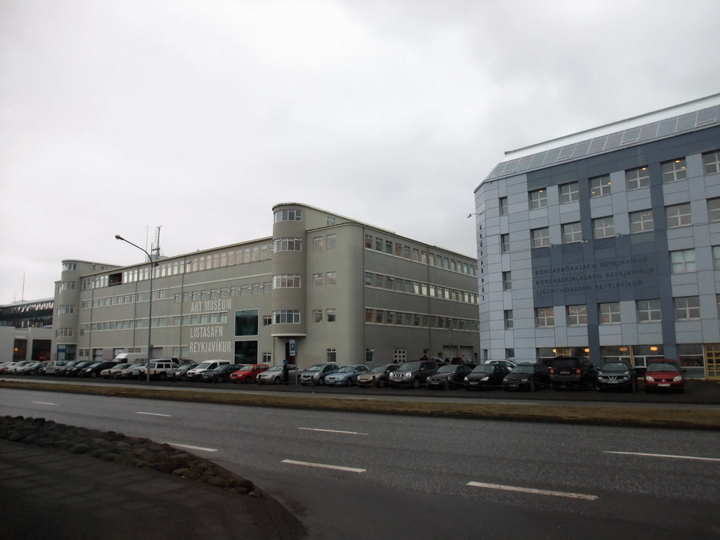 The Reykjavik Art Museum and the Reykjavík City Library at the Geirsgata street