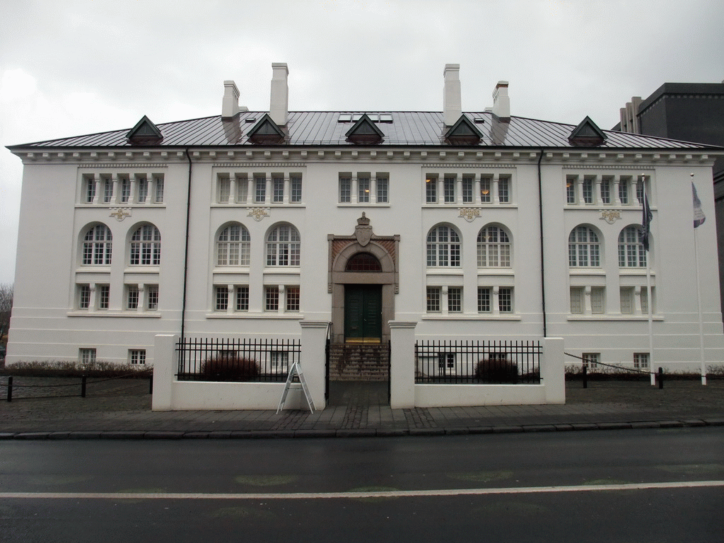 Front of the National Center for Cultural Heritage at the Hverfisgata street