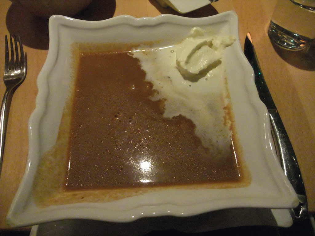 Humar súpa soup at the Hereford Steikhús restaurant