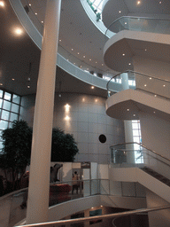 Interior of the Perlan building