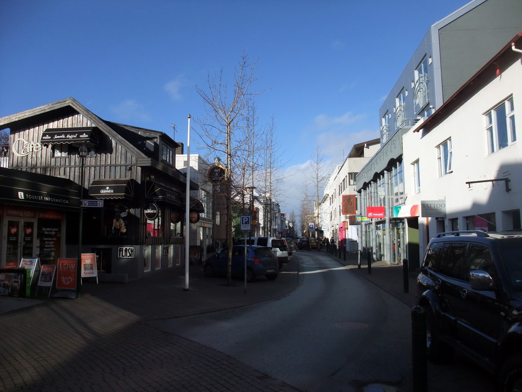 The Laugavegur street