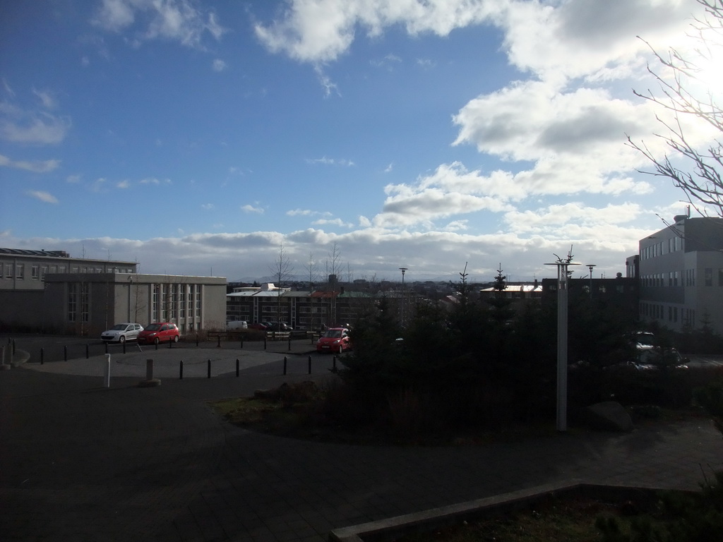 Buildings at the Barónsstígur street