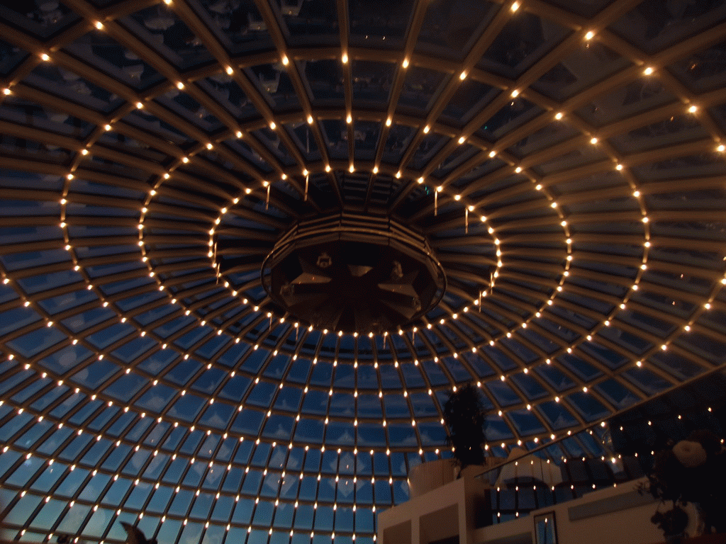 The dome of the Perlan building