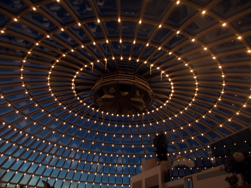 The dome of the Perlan building