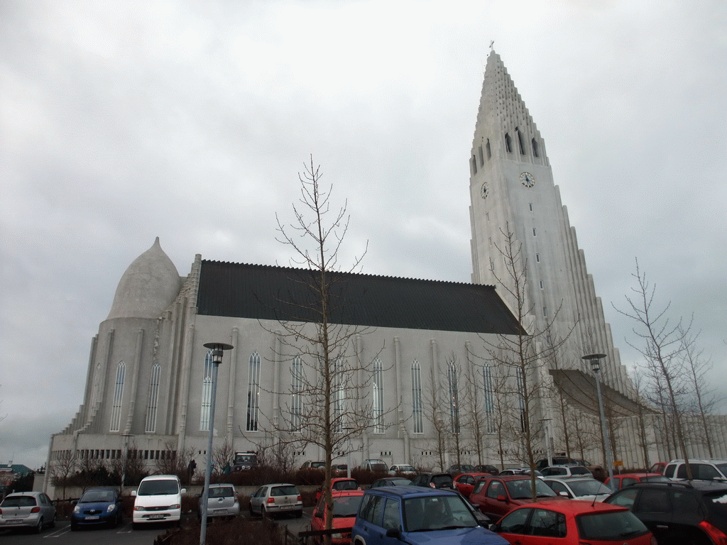 The Hallgrímskirkja church