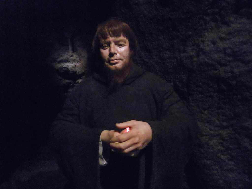 Wax statue at the Saga Museum in the Perlan building