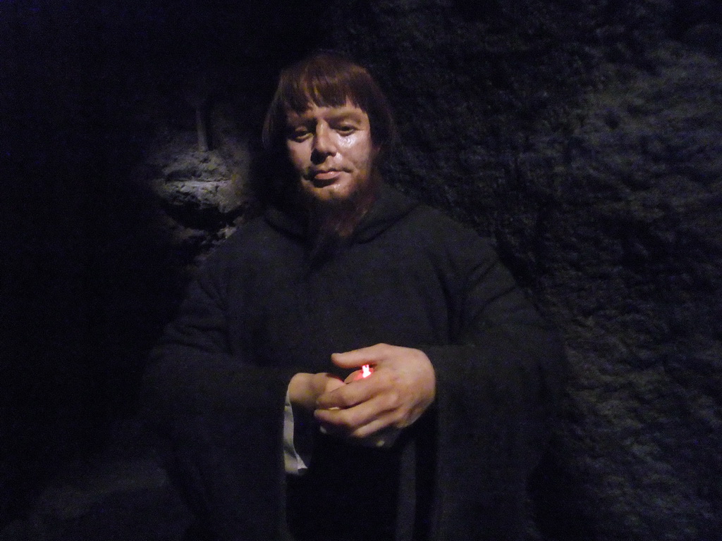 Wax statue at the Saga Museum in the Perlan building