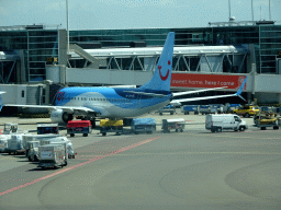 Airplane at Schiphol Airport