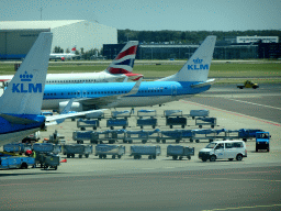 Airplanes at Schiphol Airport