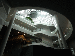 The dome of the Perlan building, viewed from the Ground Floor