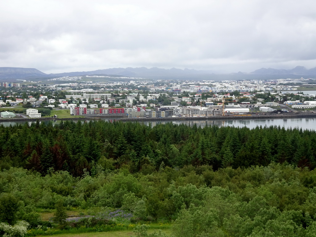 The south side of the city, viewed from the roof of the Perlan building