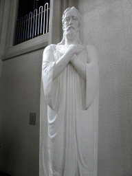 Statue of Jesus Christ at the Hallgrímskirkja church