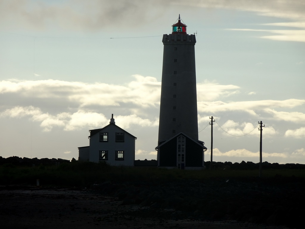 The Grótta Island Lighthouse at the Grótta Island