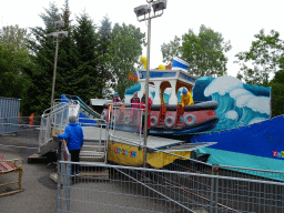Funfair attraction at the Fjölskyldugarðurinn park