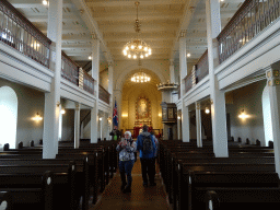 Nave and apse of the Dómkirkjan church