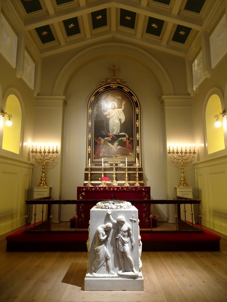 Apse and altar of the Dómkirkjan church