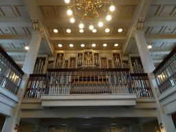 Nave and organ of the Dómkirkjan church
