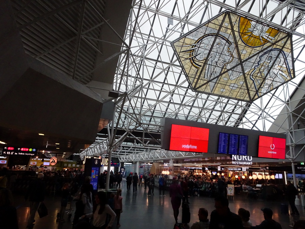 Departure Hall at Keflavik International Airport