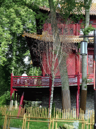 Residence of the Giant Panda `Wu Wen` at Pandasia at the Ouwehands Dierenpark zoo