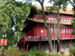 Residence of the Giant Panda `Wu Wen` at Pandasia at the Ouwehands Dierenpark zoo
