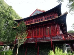 Residence of the Giant Panda `Wu Wen` at Pandasia at the Ouwehands Dierenpark zoo