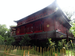 Residence of the Giant Panda `Wu Wen` at Pandasia at the Ouwehands Dierenpark zoo