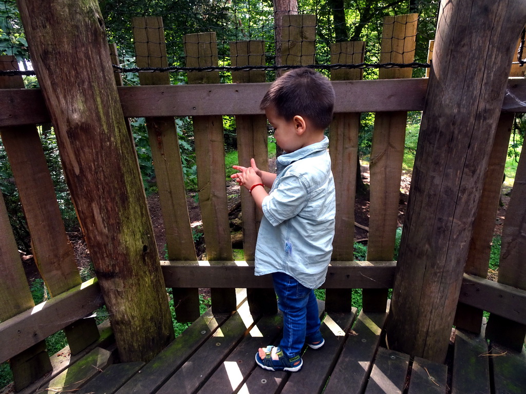 Max at the Berenbos Expedition at the Ouwehands Dierenpark zoo