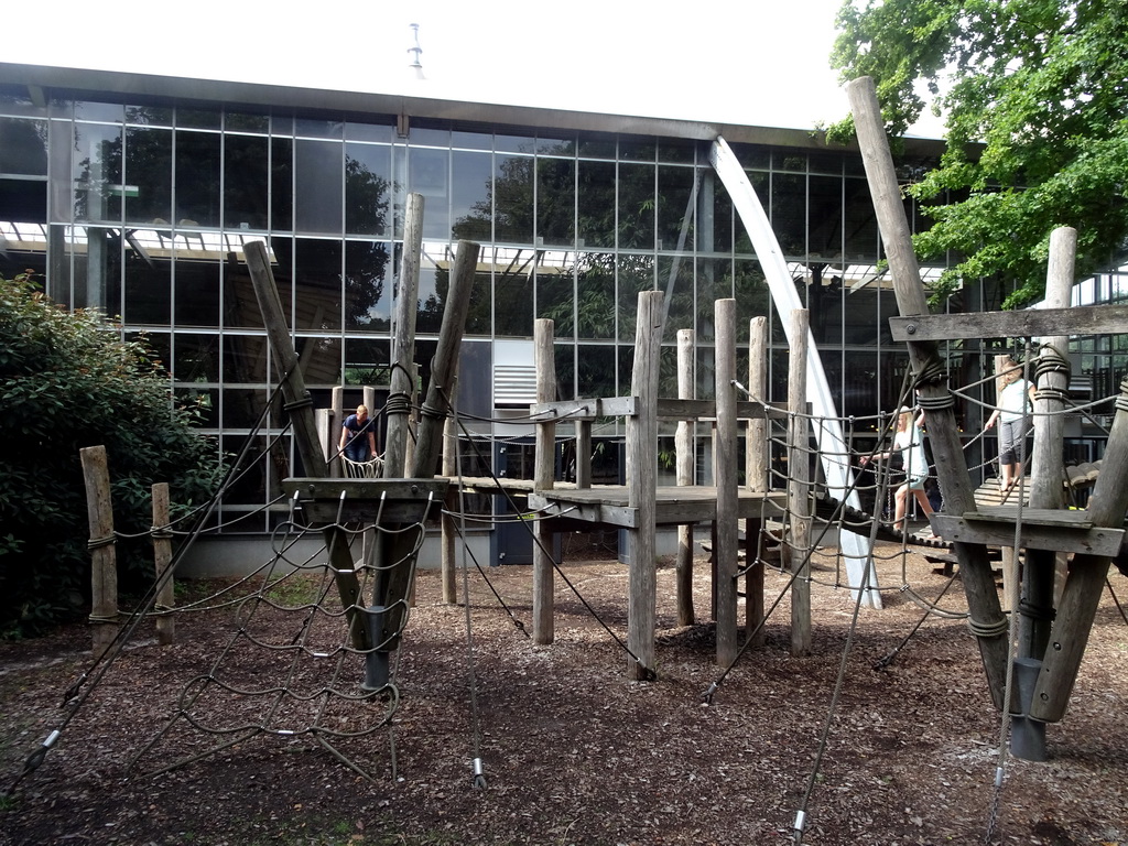 Playground in front of RavotAapia at the Ouwehands Dierenpark zoo