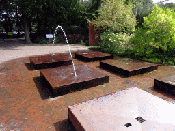 Fountain near the exit of the Ouwehands Dierenpark zoo