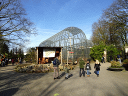 Aviary of the Urucu building at the Ouwehands Dierenpark zoo