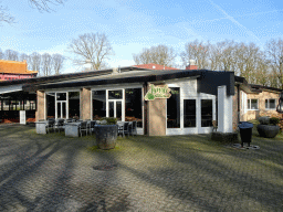 Front of the Jungle Restaurant at the Ouwehands Dierenpark zoo