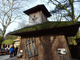House at the Karpatica village at the Ouwehands Dierenpark zoo