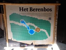 Map of the Berenbos Expedition at the Ouwehands Dierenpark zoo