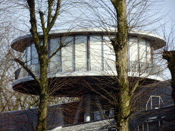 Top part of the Gorilla Adventure at the Ouwehands Dierenpark zoo, viewed from the trampoline