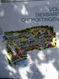 Map of the Ouwehands Dierenpark zoo