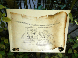 Information on Bears at the Bear Maze at the Karpatica village at the Ouwehands Dierenpark zoo