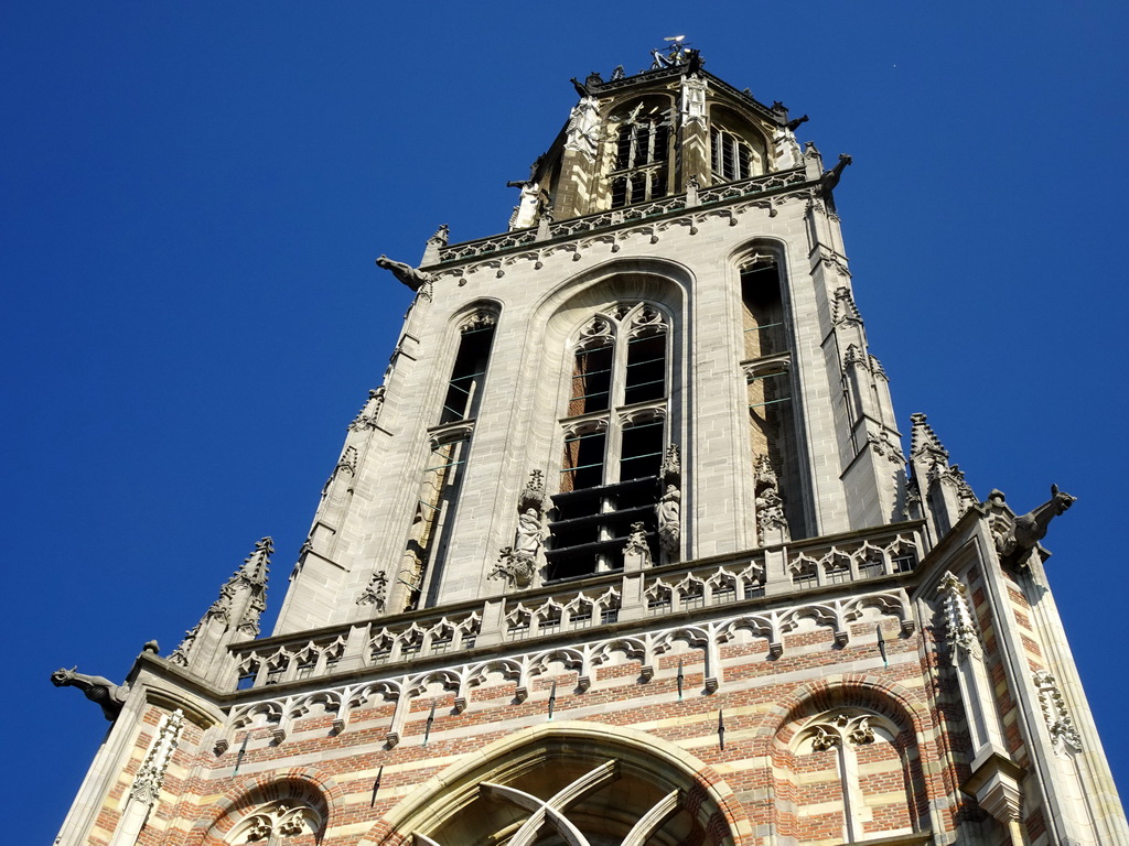 Tower of the Cunerakerk church, viewed from the Kerkplein square