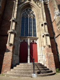 South entrance of the Cunerakerk church at the Kerkplein square