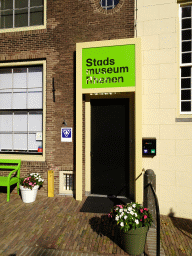Entrance to the Stadsmuseum Rhenen at the Kerkstraat street