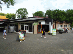 Front of the Jungle Restaurant at the Ouwehands Dierenpark zoo