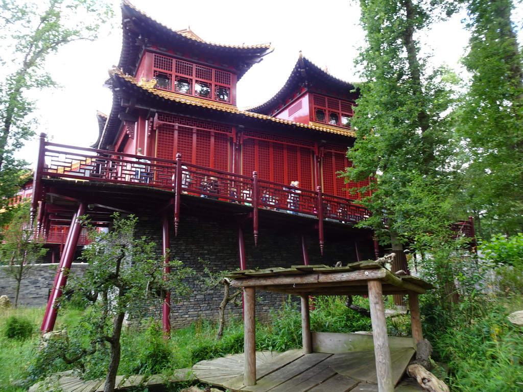 Residence of the Giant Panda `Xing Ya` at Pandasia at the Ouwehands Dierenpark zoo