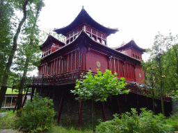 Residence of the Giant Panda `Xing Ya` at Pandasia at the Ouwehands Dierenpark zoo