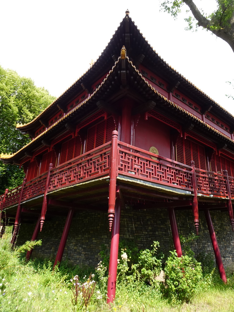 Residence of the Giant Panda `Wu Wen` at Pandasia at the Ouwehands Dierenpark zoo