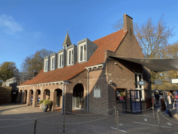 Front of the souvenir shop at the entrance to the Ouwehands Dierenpark zoo