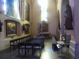 Side chapel at the southwest aisle of the Saint Christopher Cathedral