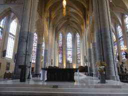 Apse and altar of the Saint Christopher Cathedral
