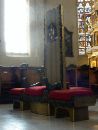 Choir at the side chapel at the southeast side of the Saint Christopher Cathedral