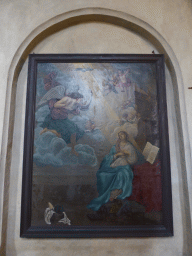 Painting at the northwest side of the Saint Christopher Cathedral