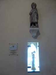 Statue and relic of Saint Jacob, at the Chapel of Saint Jacob at the Saint Christopher Cathedral
