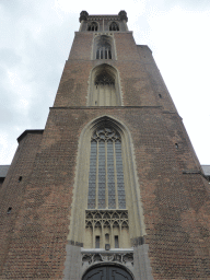 The south side of the tower of the Saint Christopher Cathedral